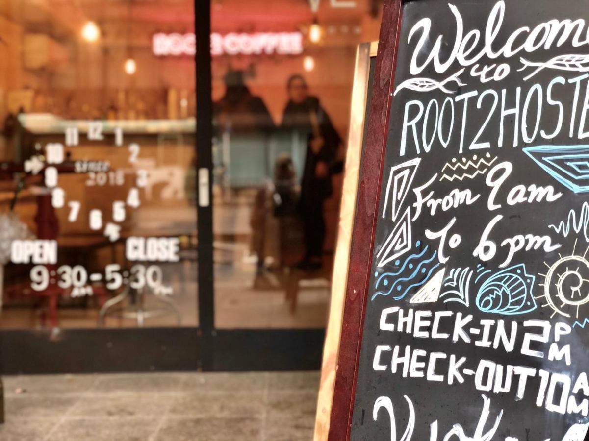 Root2 Coffee & Hostel Киото Экстерьер фото