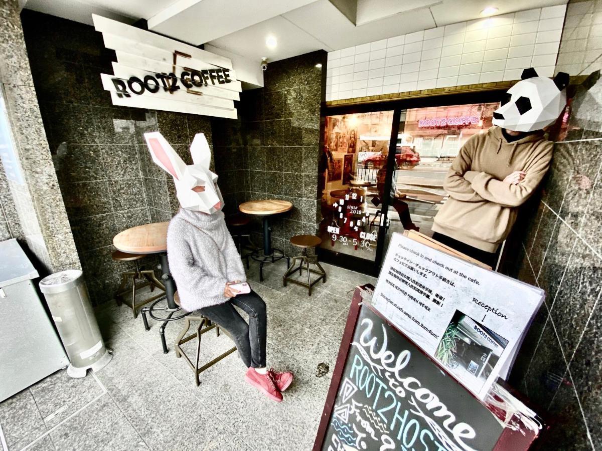 Root2 Coffee & Hostel Киото Экстерьер фото
