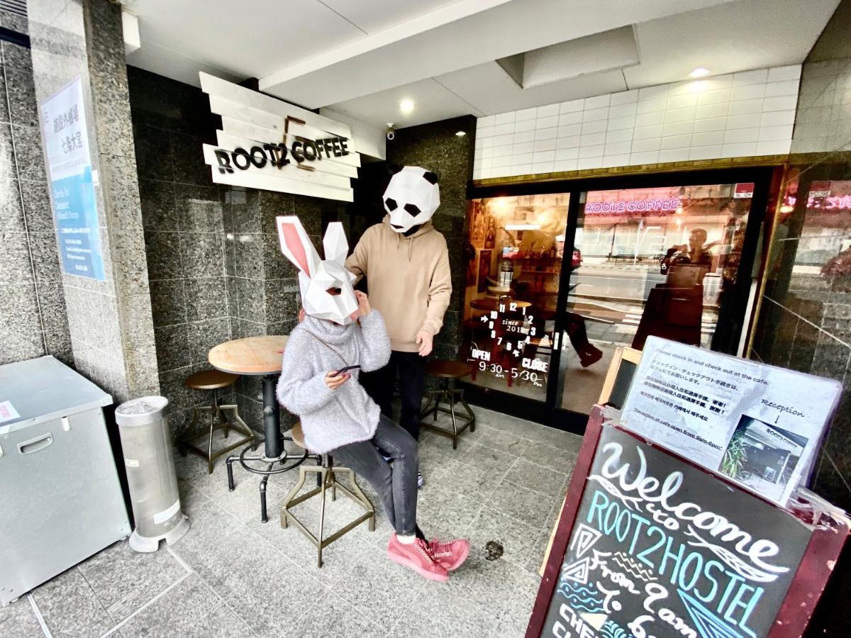 Root2 Coffee & Hostel Киото Экстерьер фото